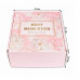 Подарочный наборSpa Gift Basket Set 05 из 7 предметов мыло бомбочка для ванны ароматические свечи гипсофила повязка чашка с ложкой Pink