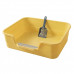 Туалет для кошек с лопаткой Taotaopets TT-222225 лоток для котов Yellow 42*30*12 см Туалет для кошек с лопаткой Taotaopets TT-222225 лоток для котов Yellow 42*30*12 см