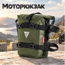 Мото сумка на дуги мотоцикла Motowolf MDL0715 бамперная Army Green