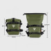 Мото сумка на дуги мотоцикла Motowolf MDL0715 бамперная Army Green