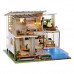 Кукольный домик 3D конструктор румбокс Cute Room A-085-B Montidey DIY DollHouse в современном японском стиле