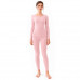 Комплект женского термобелья 8099 Light pink антибактериальный мягкий эластичный L