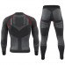 Термобелье мужское A203 Титан спортивный комплект для тренировок Black L