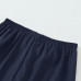 Комплект мужской пижамы 954# Dark Blue рубашка с длинным рукавом и штанами костюм для дома XL