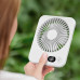 Настольный вентилятор портативный с регулировкой на 180° и дисплеем USB Mini Fan PF-11 White