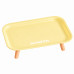 Миска для домашних животных собак и кошек на подставке двойная PB009 Yellow