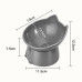 Миска для котов собак PB001 пластиковая для домашних животных Gray