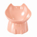 Миска для котов собак PB001 пластиковая для домашних животных Pink