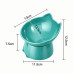 Миска для котов собак PB001 пластиковая для домашних животных Blue