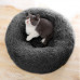 Лежак пуфик для котов собак круглый 552201 L Dark Grey Лежак пуфик для котов собак круглый 552201 L Dark Grey