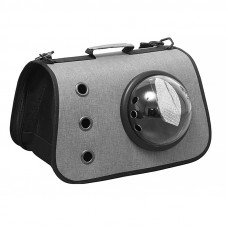 Сумка-переноска для кошек Taotaopets 254405 40*25*25 cm Gray