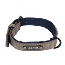 Ошейник двухслойный для собак Hoopet W033 Grey M