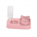 Миска для котов с поилкой Taotaopets 119906 Pink 22*28*14см Миска для котов с поилкой Taotaopets 119906 Pink 22*28*14см