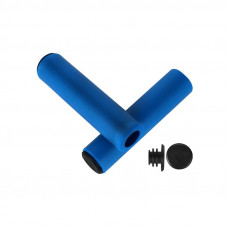 Силиконовые грипсы велосипедные ручки West Biking 0804040 Blue