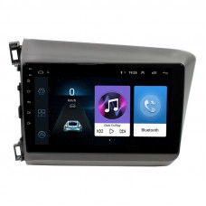 Штатная магнитола Lesko для Honda Civic IX 2011-2015 экран 9" 1/16Gb Wi-Fi GPS Base