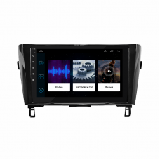 Штатная магнитола Lesko для Nissan Qashqai II 2013-2019 экран 10" 1/16Gb Wi-Fi GPS Base