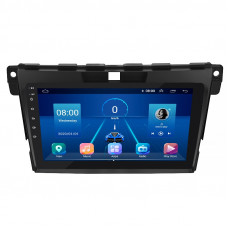 Штатная магнитола Lesko для Mazda CX-7 I Рестайлинг 2009-2012 экран 9" 4/64Gb 4G Wi-Fi GPS Top
