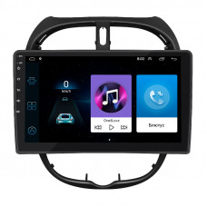 Штатная магнитола Lesko для Peugeot 206  1998-2012 экран 9" 1/16Gb Wi-Fi GPS Base