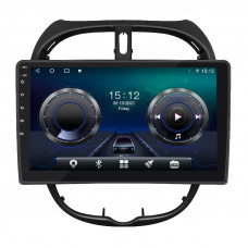 Штатная магнитола Lesko для Peugeot 206  1998-2012 экран 9" 4/64Gb 4G Wi-Fi GPS Top