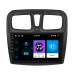 Штатная магнитола Lesko для Renault Sandero II 2013-2018 экран 10" 4/64Gb 4G Wi-Fi GPS Top