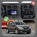 Штатная магнитола Lesko для Renault Sandero II Рестайлинг 2018-н.в экран 10" 4/32Gb 4G Wi-Fi GPS Top