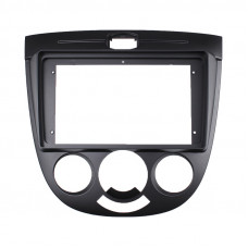 Переходная рамка Buick Excelle HRV 2004-2008 Chevrolet Lacetti 2004-2013 Nubira 2004-2008 Manual AC (6694) 9" Black