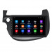 Штатная магнитола Lesko для Honda Jazz II 2008-2010 экран 10" 1/16Gb Wi-Fi GPS Base