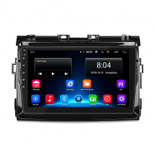 Штатная магнитола Lesko для Toyota Estima III 2006-2008 экран 9" 2/32Gb Wi-Fi GPS Base