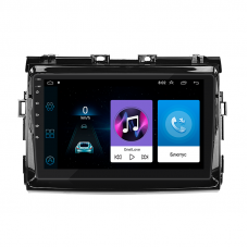 Штатная магнитола Lesko для Toyota Estima III Рестайлинг 2 2012-2016 экран 9" 1/16Gb Wi-Fi GPS Base