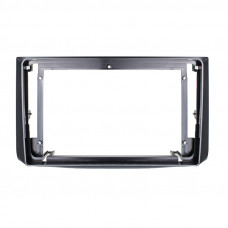Переходная рамка Chevrolet Aveo 2007-2011 ZAZ Vida 2012+ Ravon Nexia R3 2016-2020 (6328) 9" Black