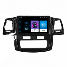Штатная магнитола Lesko для Toyota Hilux VII Рестайлинг 2011-2015 экран 9" 1/16Gb Wi-Fi GPS Base