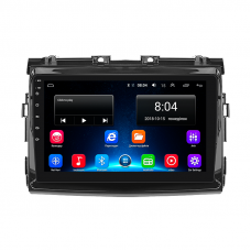Штатная магнитола Lesko для Toyota Previa III (XR50) 2006-2019 экран 9" 2/32Gb Wi-Fi GPS Base