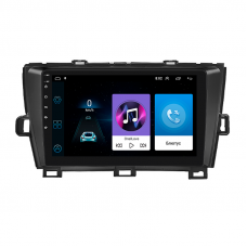 Штатная магнитола Lesko для Toyota Prius III (XW30) 2009-2011 экран 9" 1/16Gb Wi-Fi GPS Base