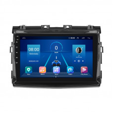 Штатная магнитола Lesko для Toyota Previa III (XR50) 2006-2019 экран 9" 4/64Gb 4G Wi-Fi GPS Top