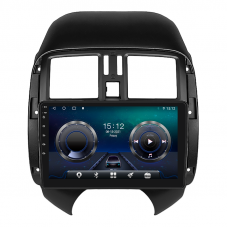 Штатная магнитола Lesko для Nissan Latio I (N17) Рестайлинг 2014-2016 экран 9" 4/64Gb 4G Wi-Fi GPS Top