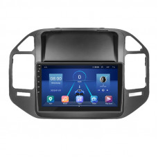 Штатная магнитола Lesko для Mitsubishi Pajero III 1999-2002 экран 9" 2/32Gb 4G Wi-Fi GPS Top