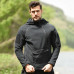 Тактическая флисовая толстовка Han-Wild HW021 Black S