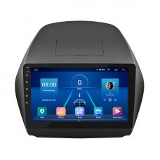 Штатная магнитола Lesko для Hyundai Tucson II 2009-2015 экран 10" 6/128Gb 4G Wi-Fi GPS Top