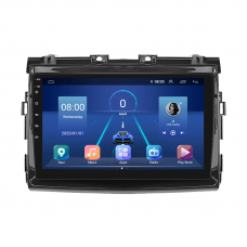 Штатная магнитола Lesko для Toyota Previa III (XR50) 2006-2019 экран 9" 6/128Gb 4G Wi-Fi GPS Top