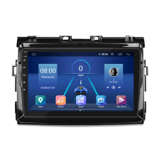Штатная магнитола Lesko для Toyota Estima III 2006-2008 экран 9" 6/128Gb 4G Wi-Fi GPS Top