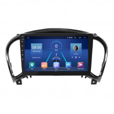 Штатная магнитола Lesko для Nissan Juke I Рестайлинг 2014-2019 экран 9" 6/128Gb 4G Wi-Fi GPS Top