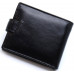 Стильне шкіряне портмоне ST Leather В 103 Чорний Стильне шкіряне портмоне ST Leather В 103 Чорний