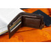 Шкіряне чоловіче портмоне на кнопці ST Leather ST104 Коричневе Шкіряне чоловіче портмоне на кнопці ST Leather ST104 Коричневе