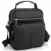 Чоловічий шкіряний месенджер 18x22x8, сумка планшет через плече Tiding Bag A25F-1519A чорний Чоловічий шкіряний месенджер 18x22x8, сумка планшет через плече Tiding Bag A25F-1519A чорний