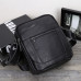 Чоловіча шкіряна сумка планшет 18х21х7, барсетка через плече Tiding Bag LA3314-1BL чорна Чоловіча шкіряна сумка планшет 18х21х7, барсетка через плече Tiding Bag LA3314-1BL чорна