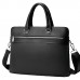 Шкіряна чоловіча ділова сумка 38x29x8, папка портфель для роботи Tiding Bag 30987 чорна Шкіряна чоловіча ділова сумка 38x29x8, папка портфель для роботи Tiding Bag 30987 чорна