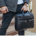 Чоловіча сумка для ноутбука та документів 39x28×7, портфель для офісної роботи, чорний Чоловіча сумка для ноутбука та документів 39x28×7, портфель для офісної роботи, чорний