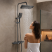 Душ/смеситель Faucet CR-25HT030 многофункциональный металл / Душ с длинным сливом / Смеситель для ванной комнаты Душ/смеситель Faucet CR-25HT030 многофункциональный металл / Душ с длинным сливом / Смеситель для ванной комнаты