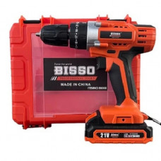 Шуруповерт аккумуляторный в чемодане BISSO B6008 21V Шуруповерт аккумуляторный в чемодане BISSO B6008 21V