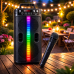 Портативная беспроводная Bluetooth колонка-караоке TTD-2806 RGB-подсветка, микрофон, пульт ДУ Портативная беспроводная Bluetooth колонка-караоке TTD-2806 RGB-подсветка, микрофон, пульт ДУ